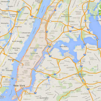 Mappa del Distretto di Manhattan